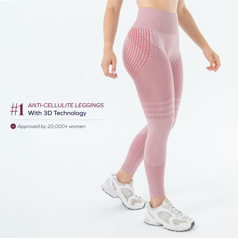 3D Leggings | Beige