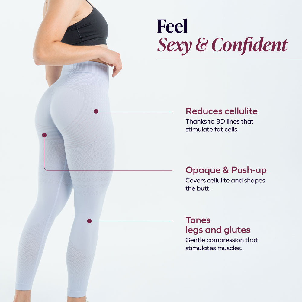 3D Leggings | Licht Paars