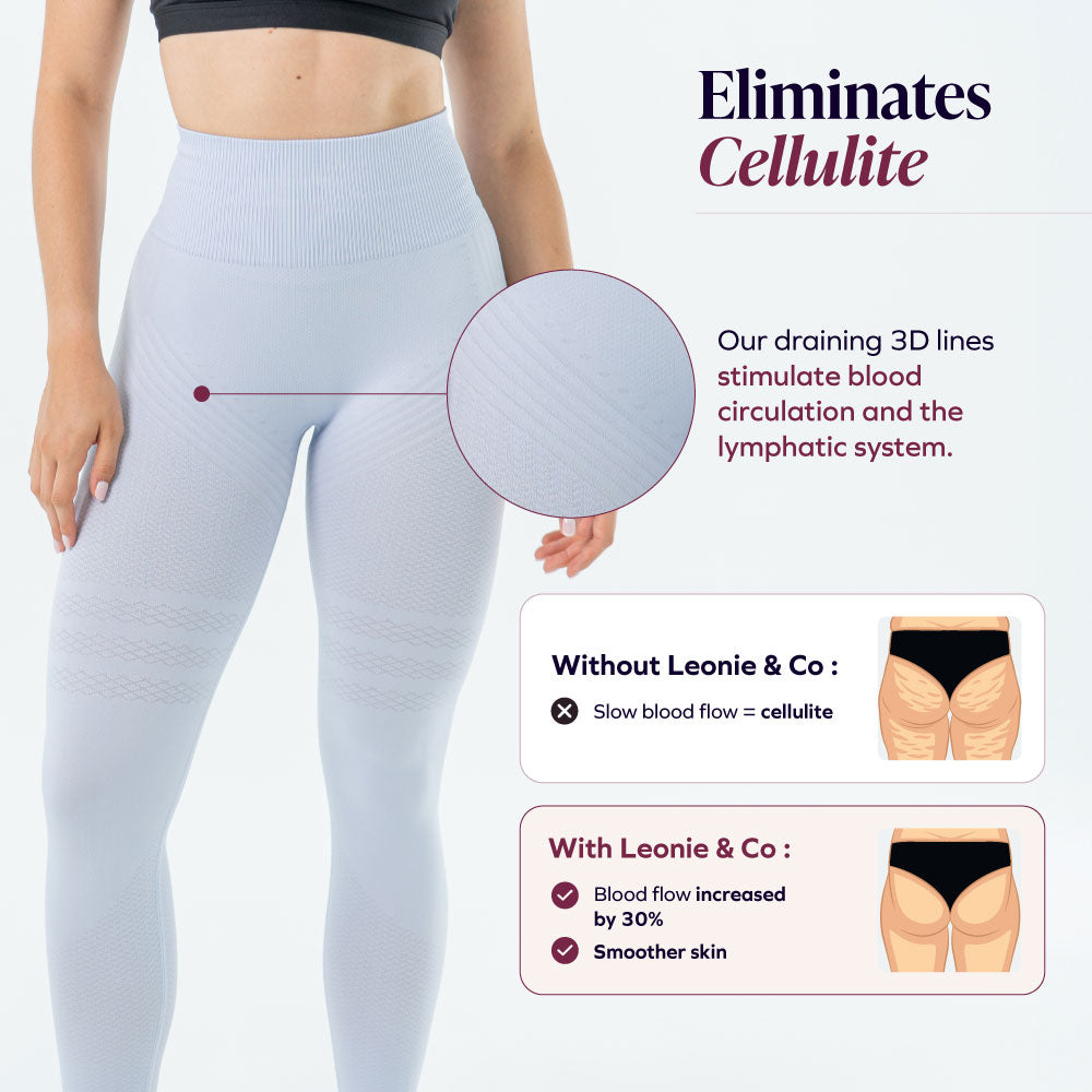 3D Leggings | Licht Paars
