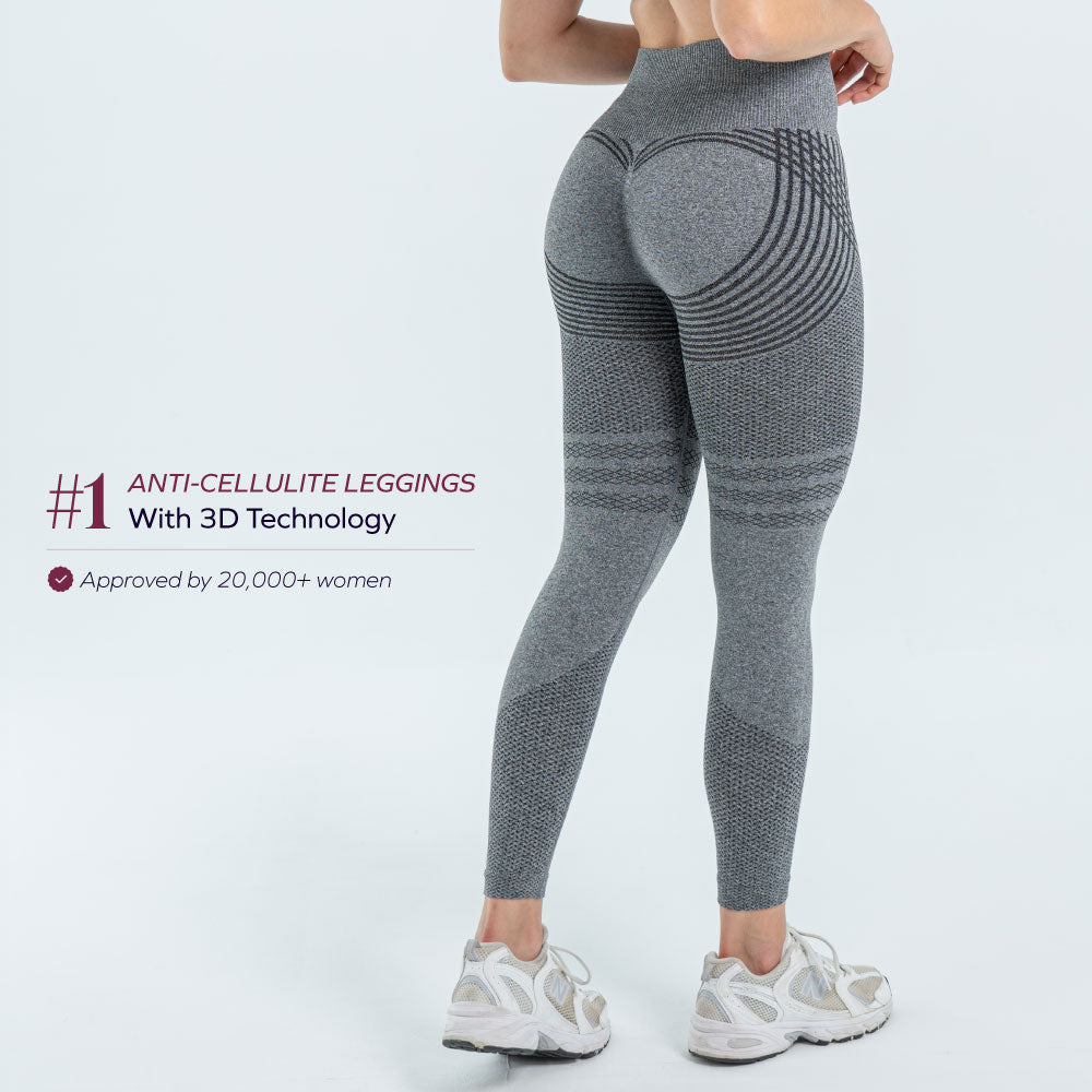 3D Leggings | Teal Green