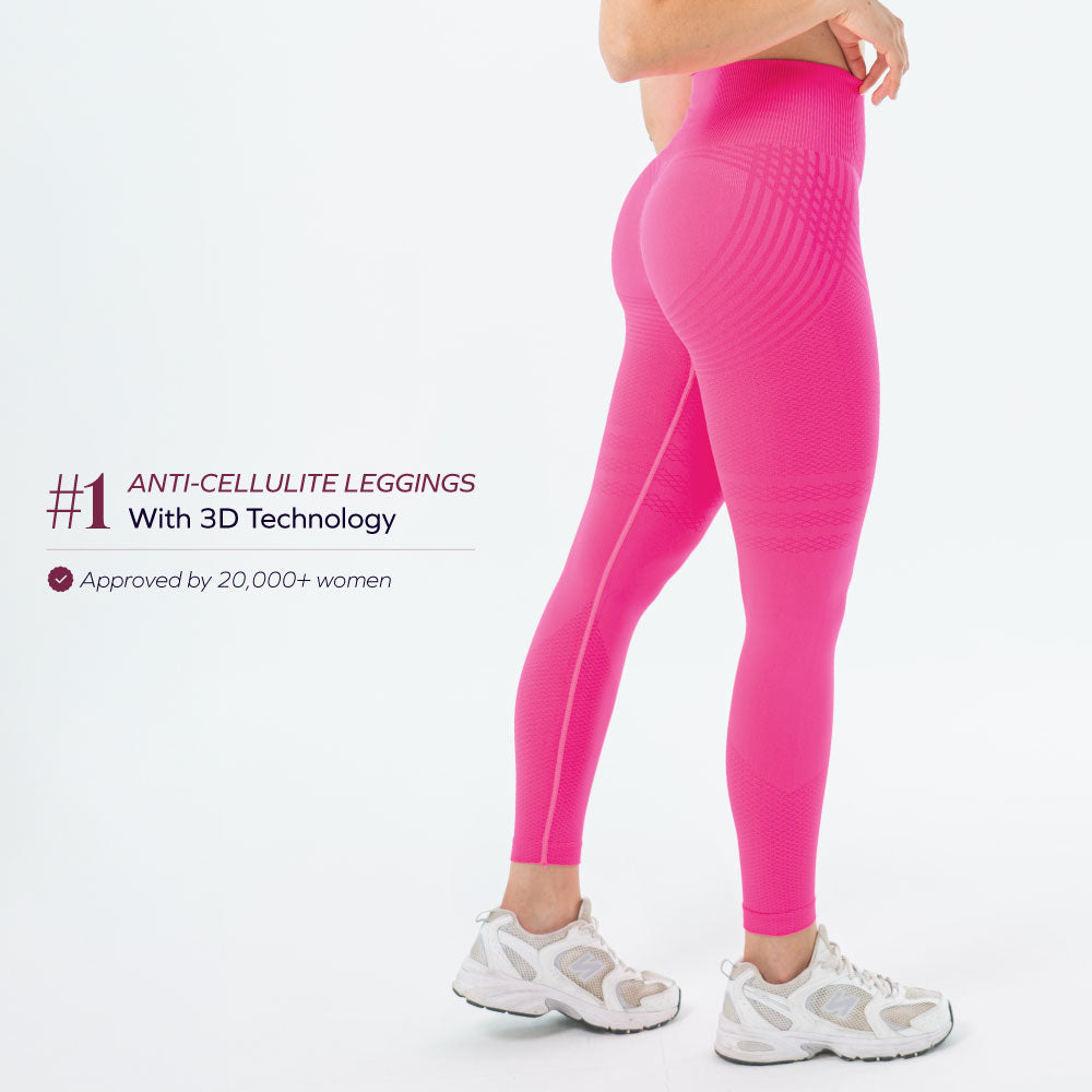 3D Leggings | Beige