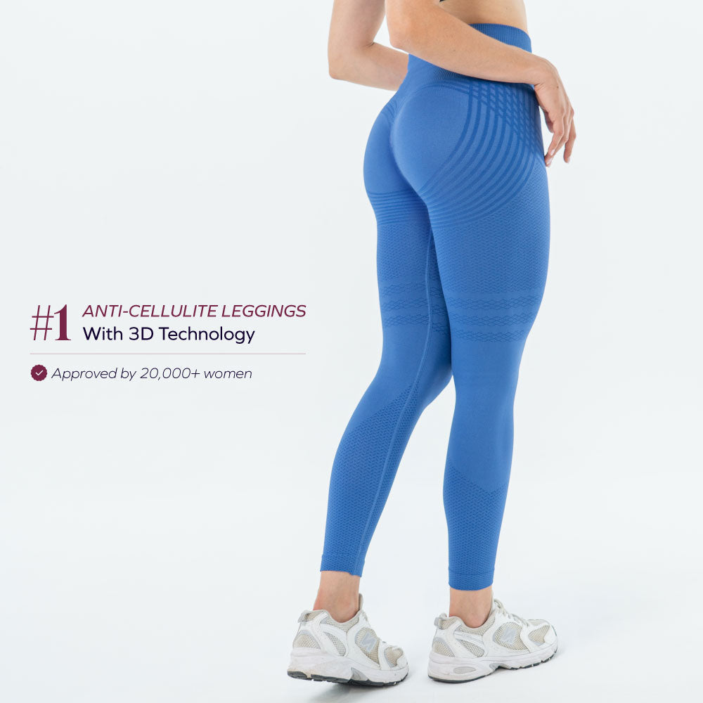 3D Leggings | Licht Paars