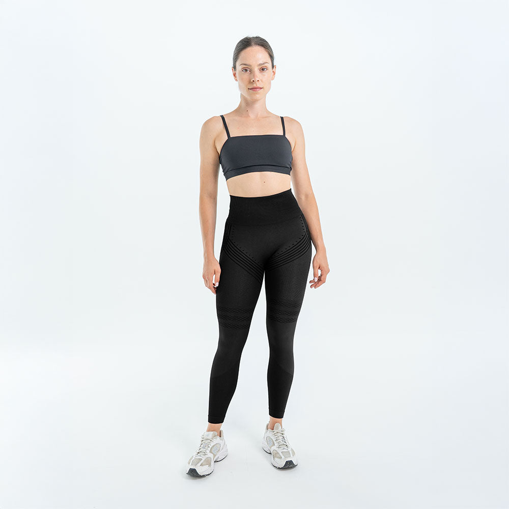 3D Leggings | Zwart